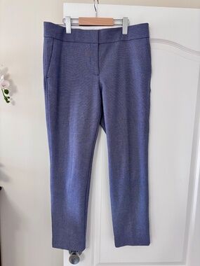 Loft by Ann Taylor Marisa Navy Ankle Trouser Women’s Size 10